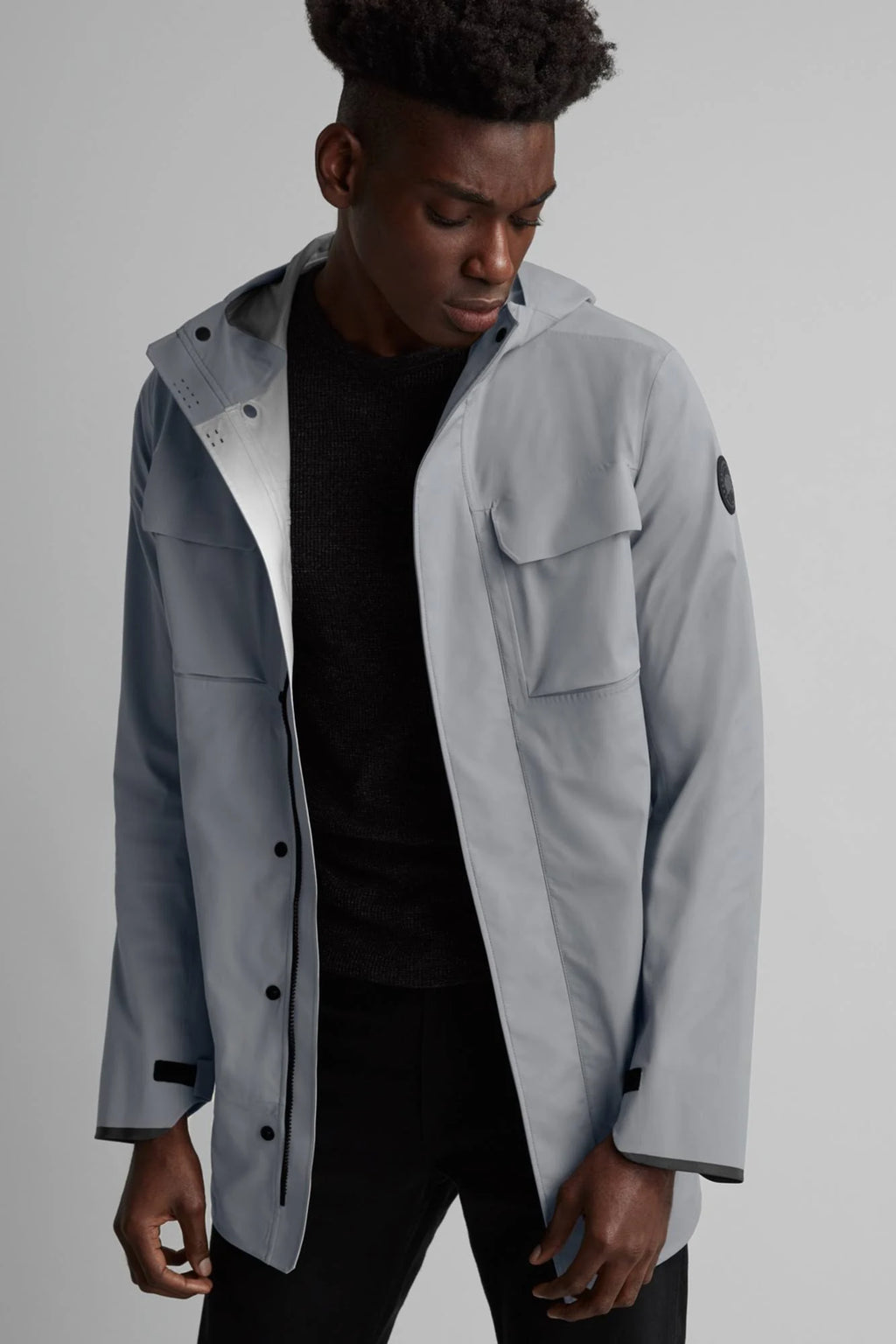 Black Label Wascana Hooded Rain Jacket F9106