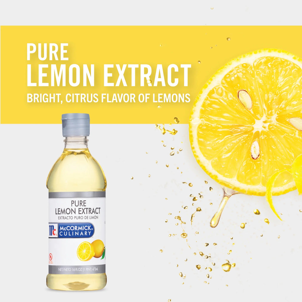 Pure Lemon Extract 16 fl oz N83302