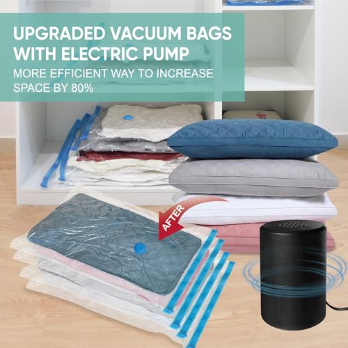 Vacuum Storage Bags with Electric Pump T107986