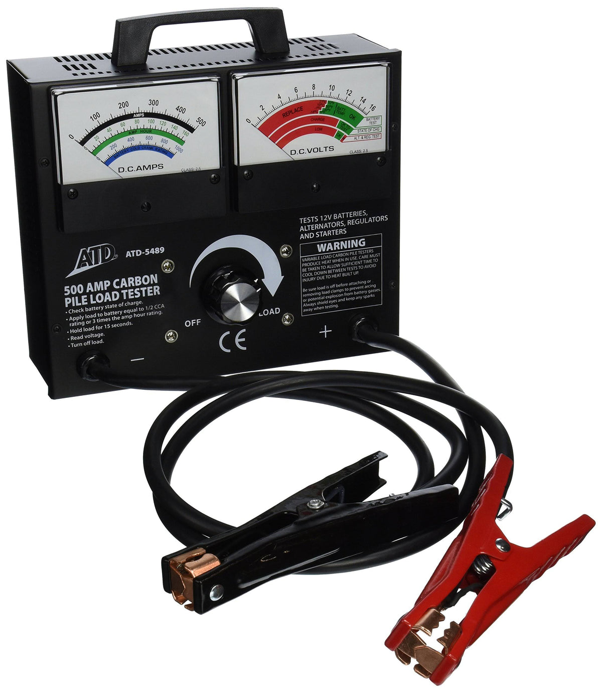 Variable Load Carbon Pile Battery Tester V317