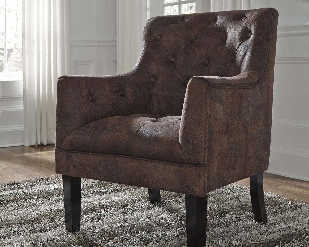 Mahogany Accent Chair U399