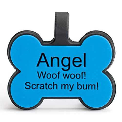 Personalized Silicone Pet ID Tag K9543