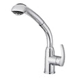 Chrome Single Hole Pull-Out Kitchen Faucet O167
