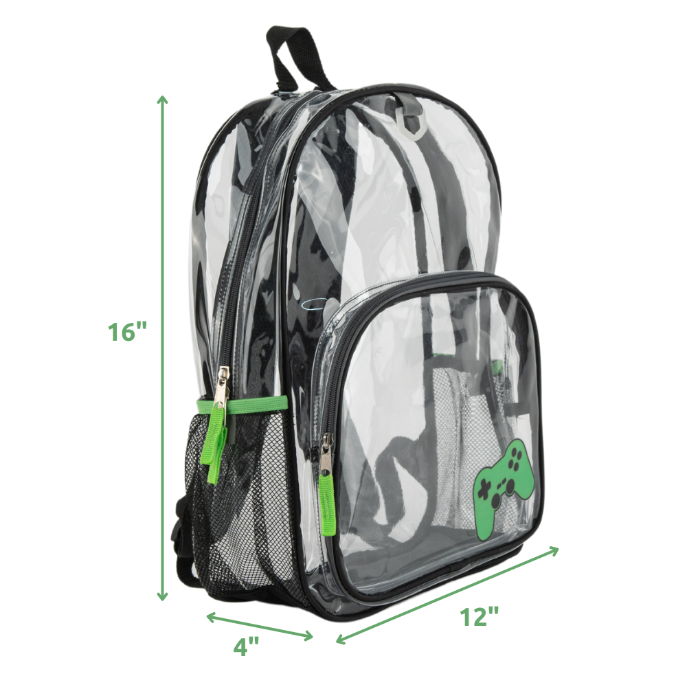 Boys Clear Backpack with Pencil Pouch 16 Inch A442558
