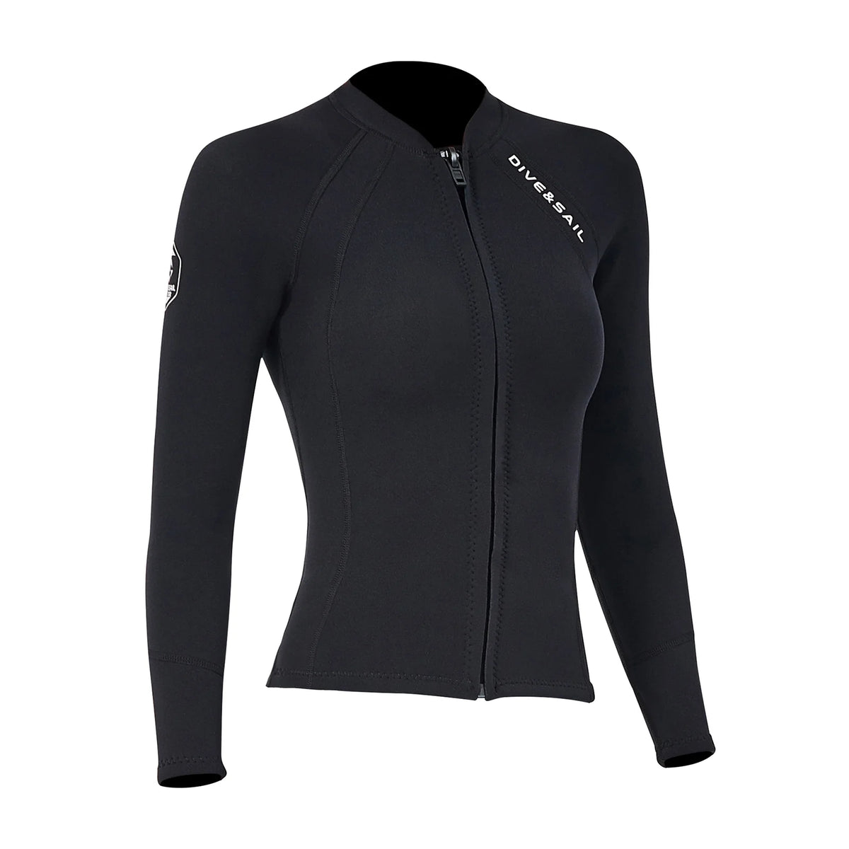 2mm Neoprene Wetsuit Jacket with Front Zipper S601794