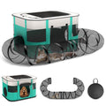 Outdoor Cat Enclosure with Tunnel K511075