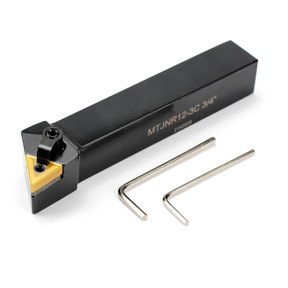 Lathe Turning Tool Holder with TNMG332 Insert, 93 Degree, Pack of 2 Z8108