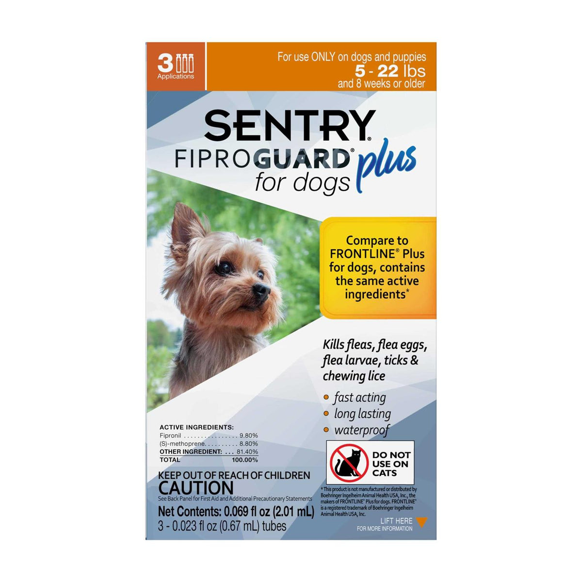 Flea and Tick Treatment for Dogs P3789