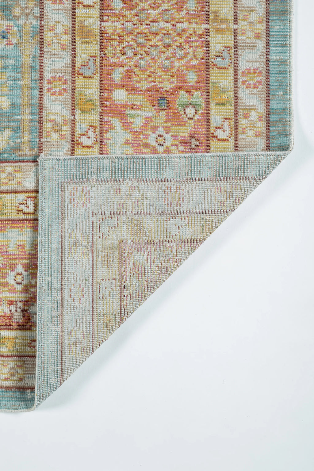 Blue Polyester Area Rug 7'10" X 10'6" L47760