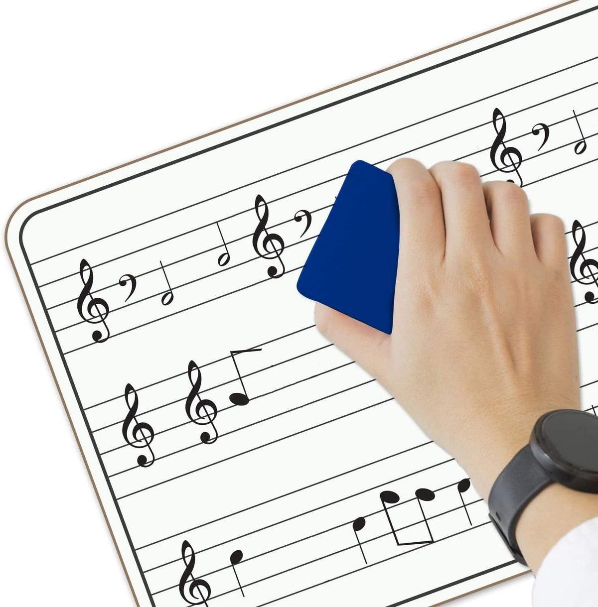 24 Pack Dry Erase Music Staff White Boards 9X12 Inch Double Sided Whiteboard M318