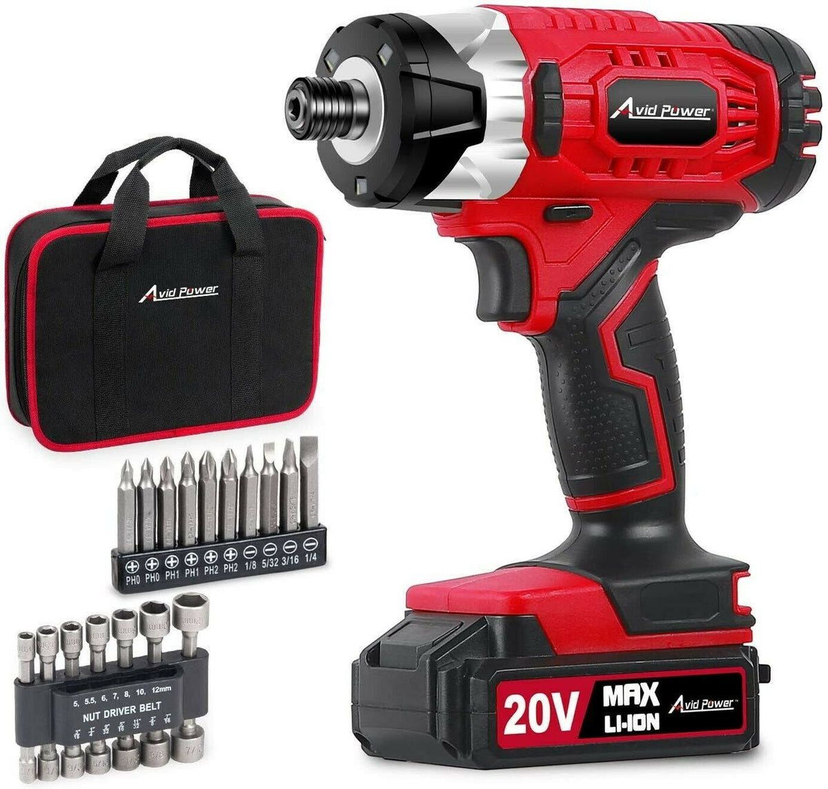 Taladro De Impacto Electrico Inalambricos 20V 1/4 inch B799