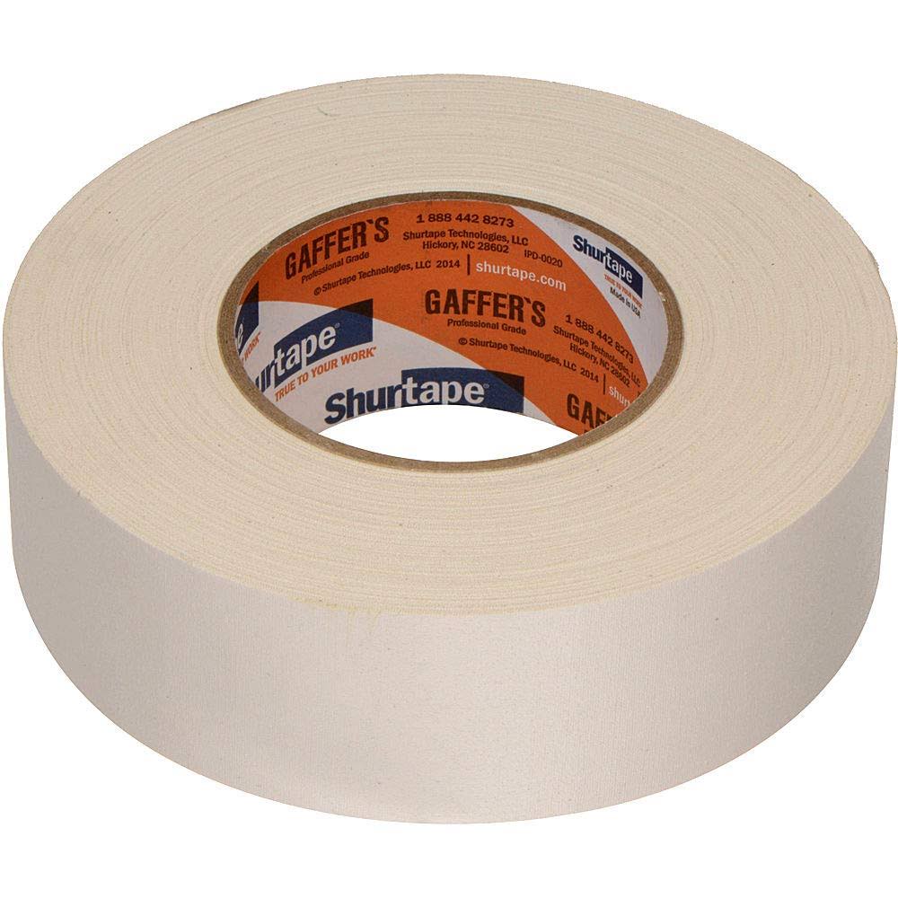 White Gaffers Tape 48mm x 50m Case of 24 Rolls B153