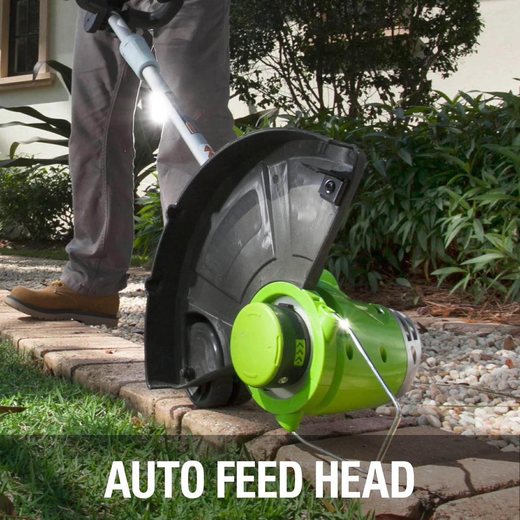 40V Cordless String Trimmer/Edger with 2.0 Ah Battery & Charger J6043