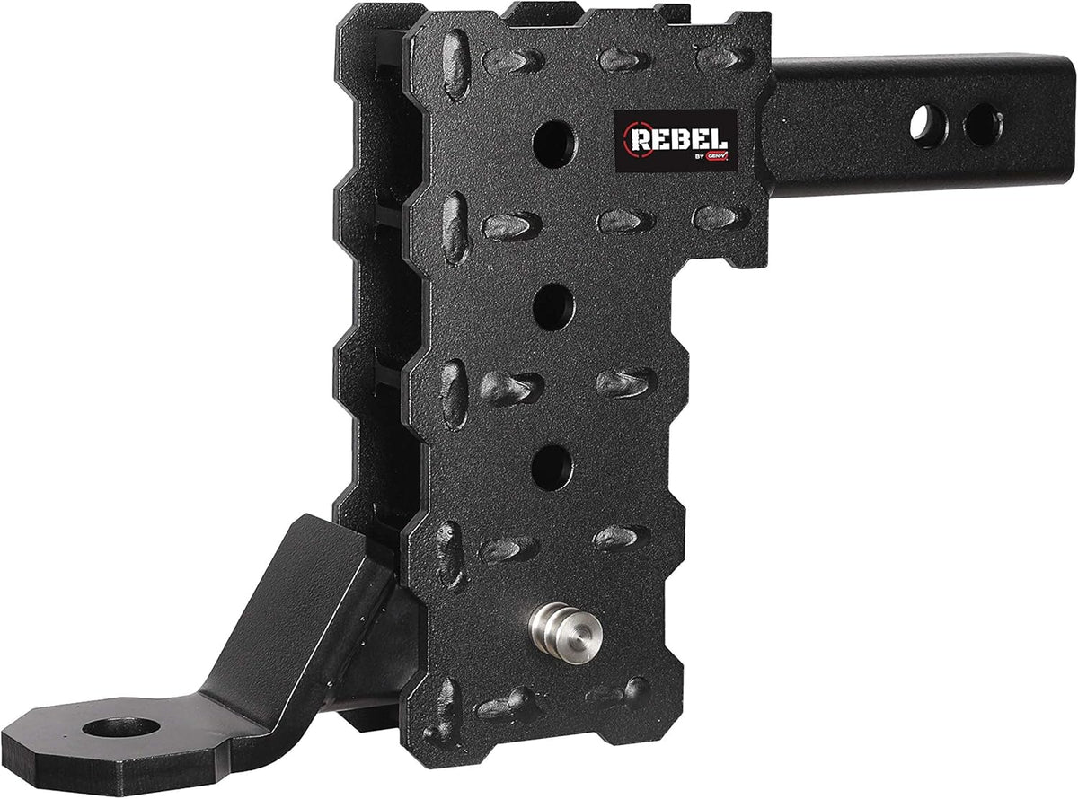 2" Hollow Shank 4 Position 7" Drop Ball Mount P9925