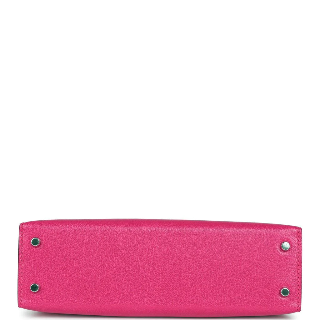 Rose Extreme Chevre Chamkila Palladium Hardware Bag K17263