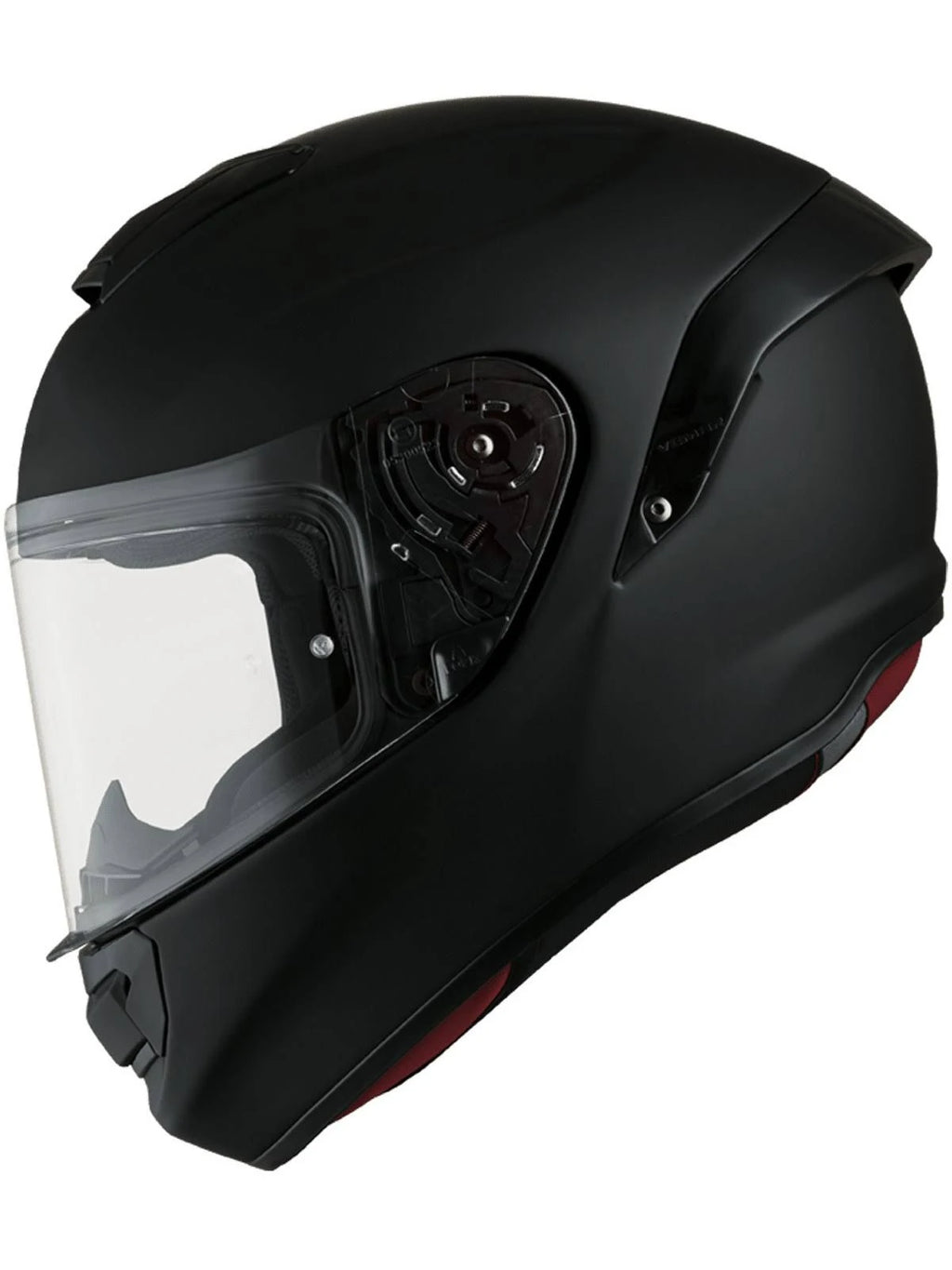 Matt Black Motorcycle Helmet W433342