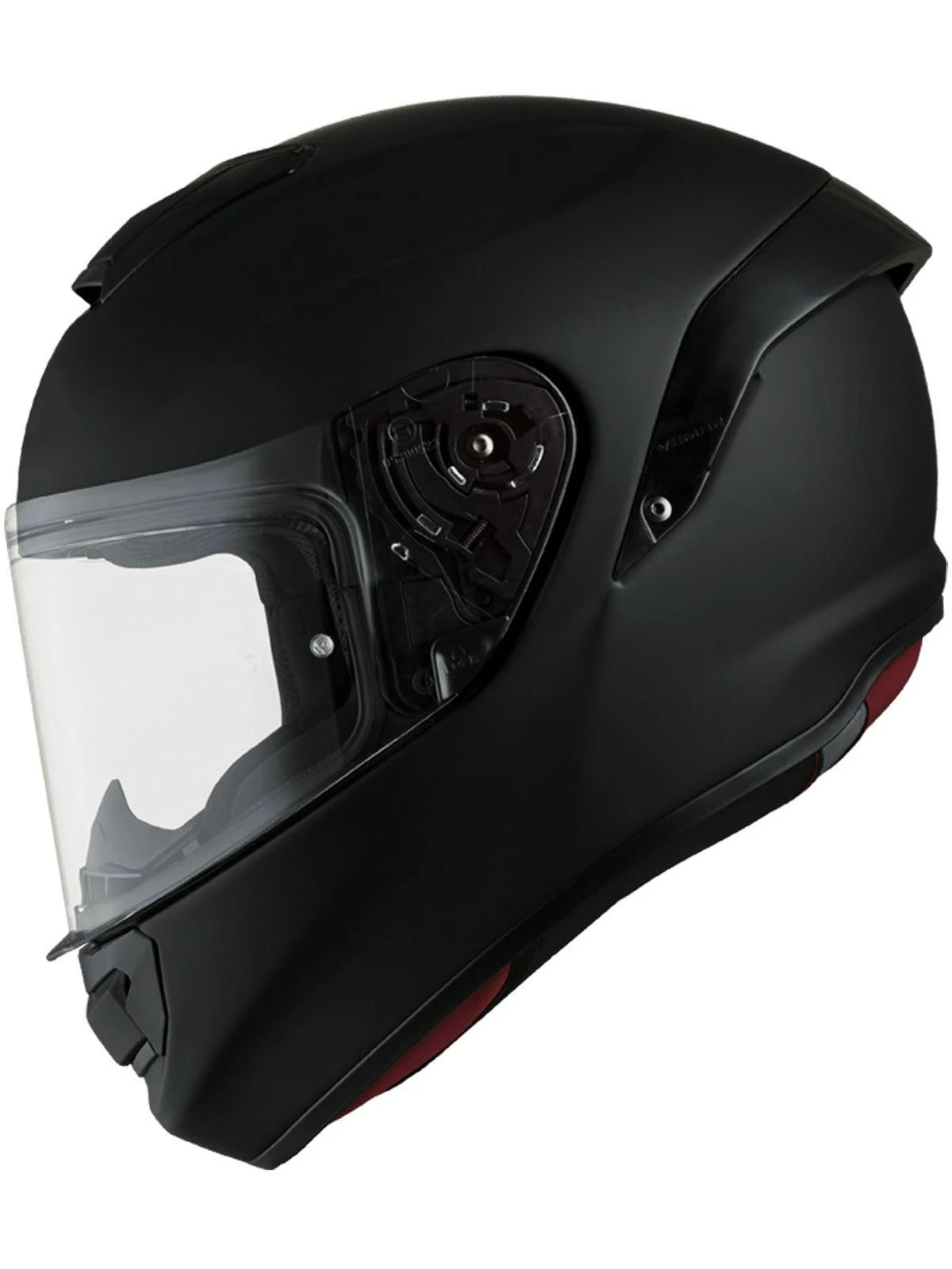 Matt Black Motorcycle Helmet W433342