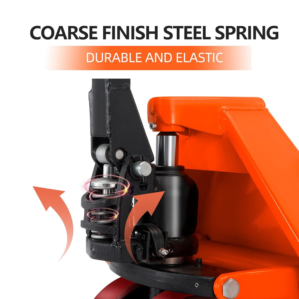 Pallet Jack 6600lbs Capacity, Pallet Truck 48”L×27”W Fork Size Z47978