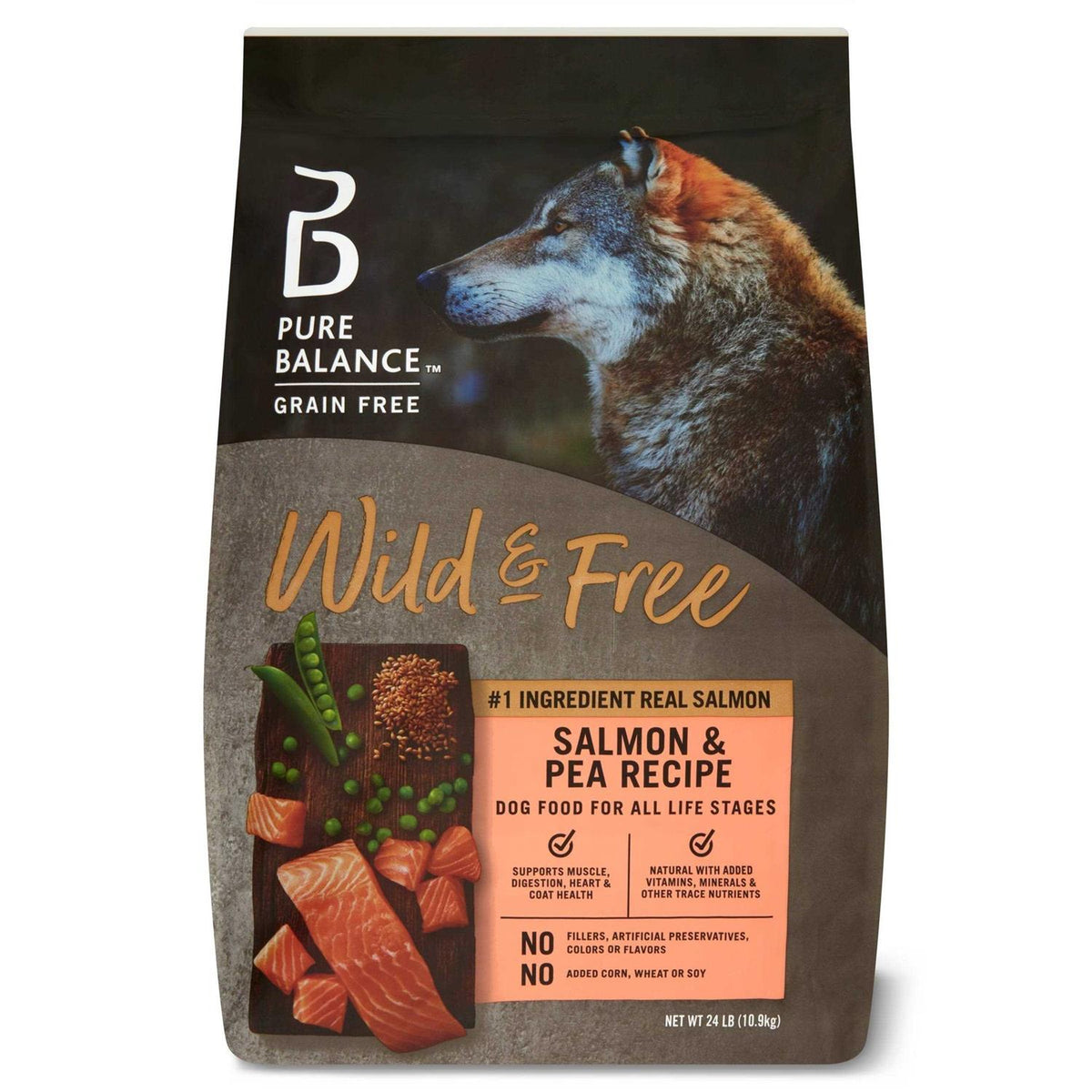 Salmon & Pea Recipe Dry Dog Food Q16159