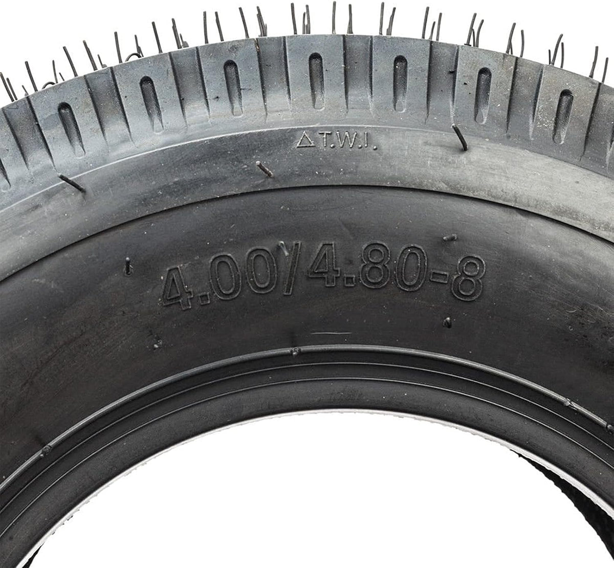 2Pcs 4.80-8 Trailer Tires LRB 4PR Tubeless W904783