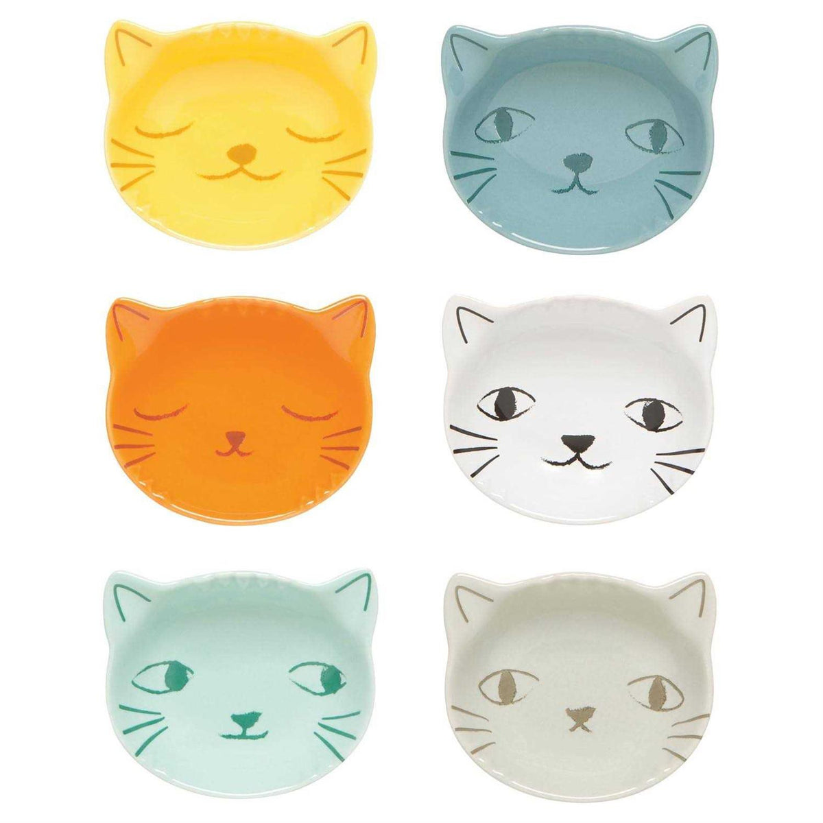 Set of 6 Cat Pinch Bowls M765547
