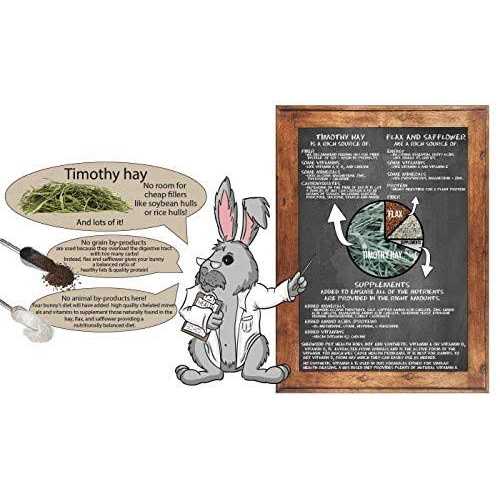 Timothy Hay Pellet Adult Rabbit Food G932182