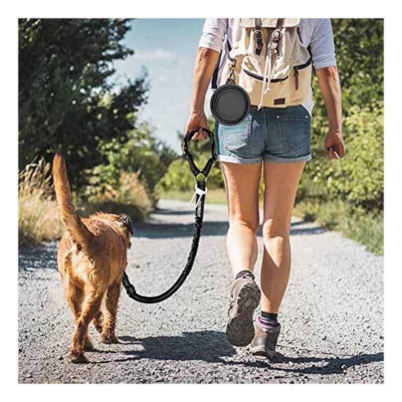 3 Piece Set Dog Car Seat Belt Adjustable with Elastic Bungee Buffer H321