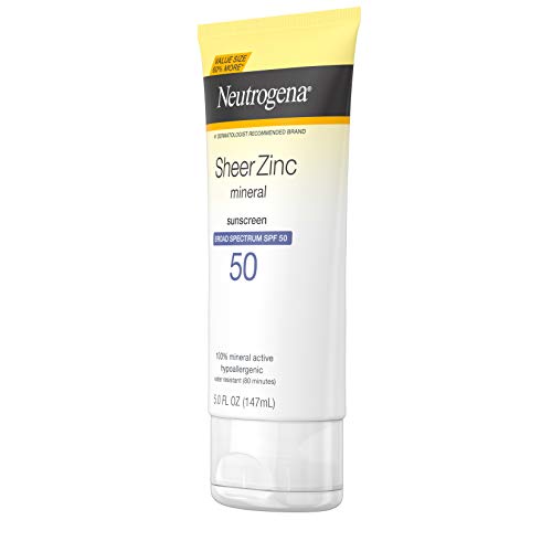 Sheer Zinc Oxide Dry-Touch Sunscreen Lotion SPF 50, 3 fl. oz Y345883