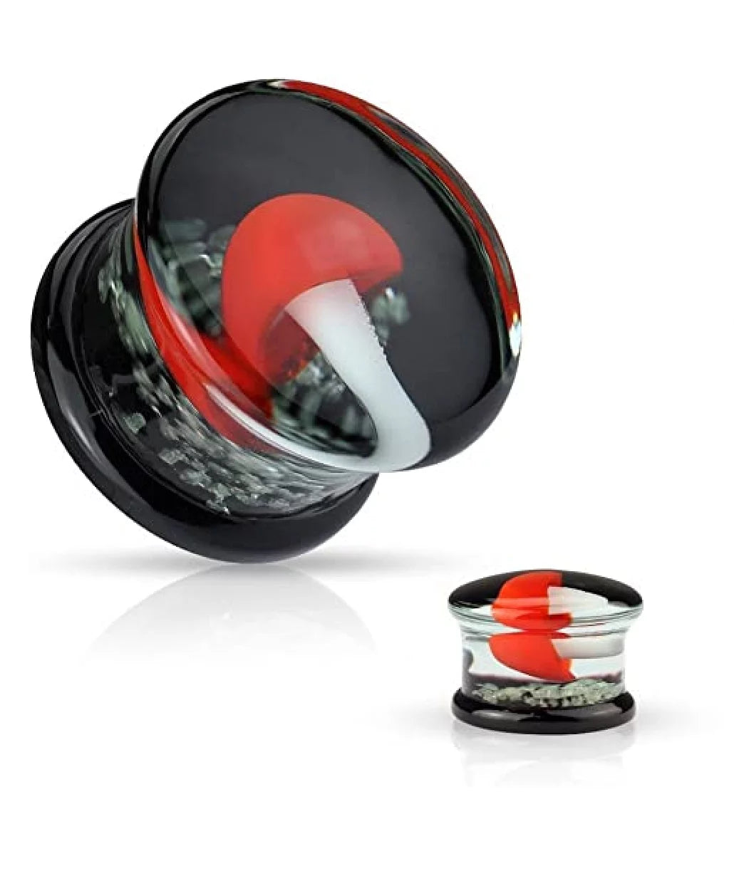 Glass Double Flare Plugs X62193