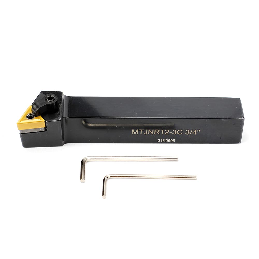 Lathe Turning Tool Holder with TNMG332 Insert, 93 Degree, Pack of 2 Z8108