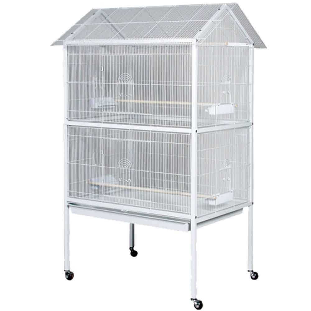 White Aviary Flight Cage N993651