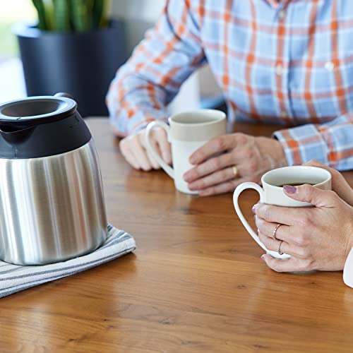 10-Cup Black Stainless Steel Coffee Maker I8947