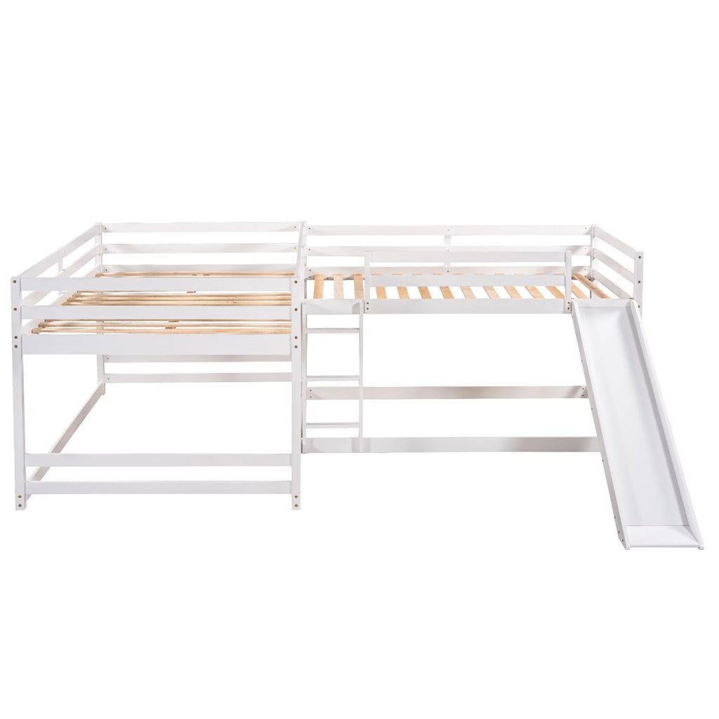Wood Twin and Full Bunk Beds D802