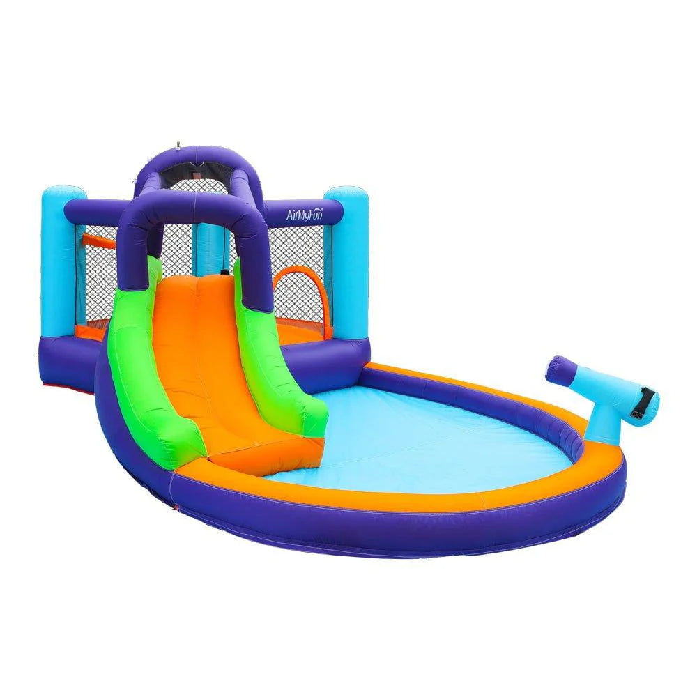 Float Castle Water Park with Water Cannon I969