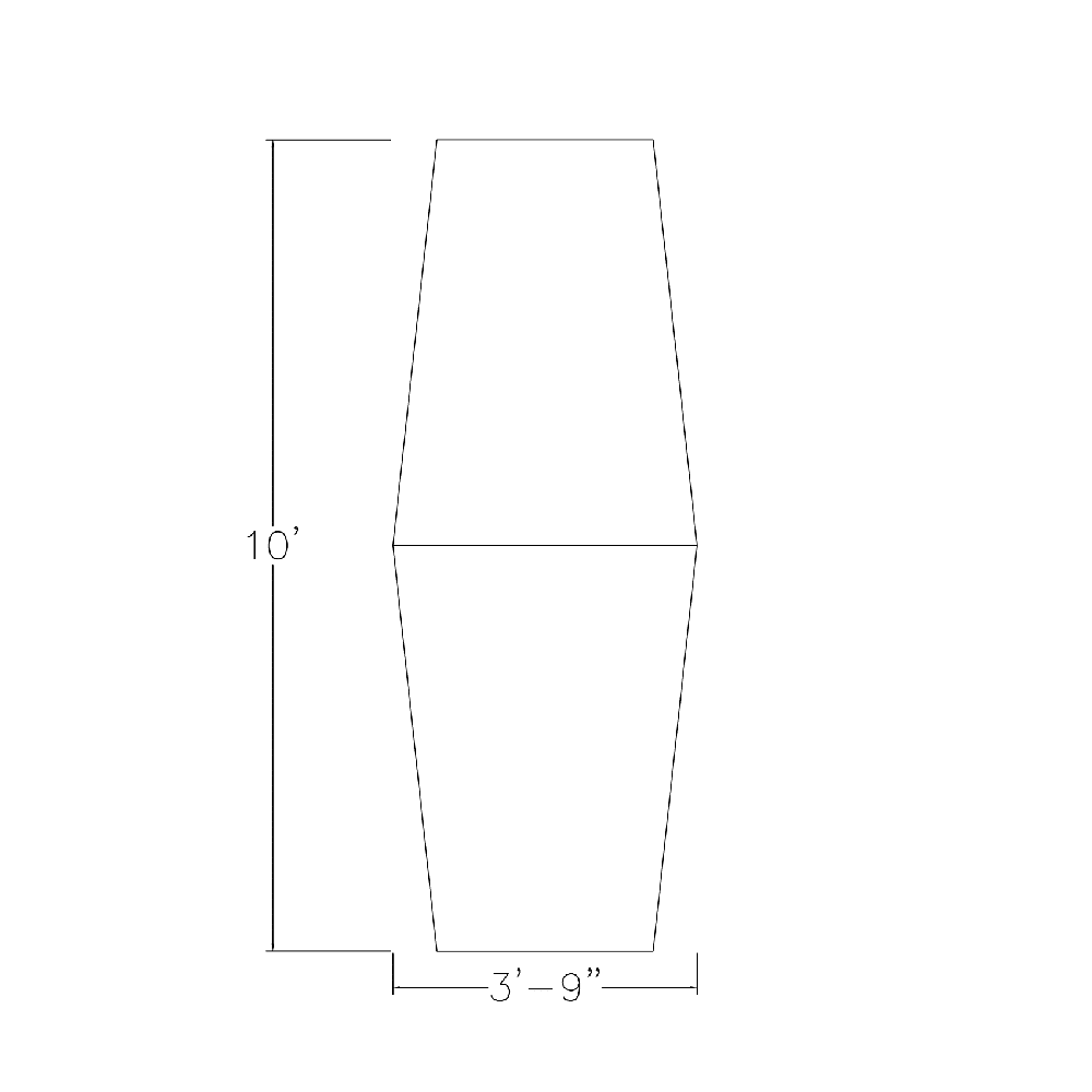 10 Person Modular Hexagon Conference Room Table Metal T Bases F745110