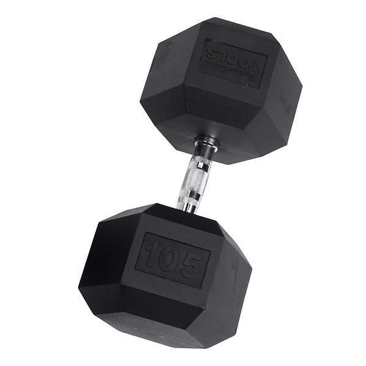 Rubber Coated Hex Dumbbells 35 lb U88174