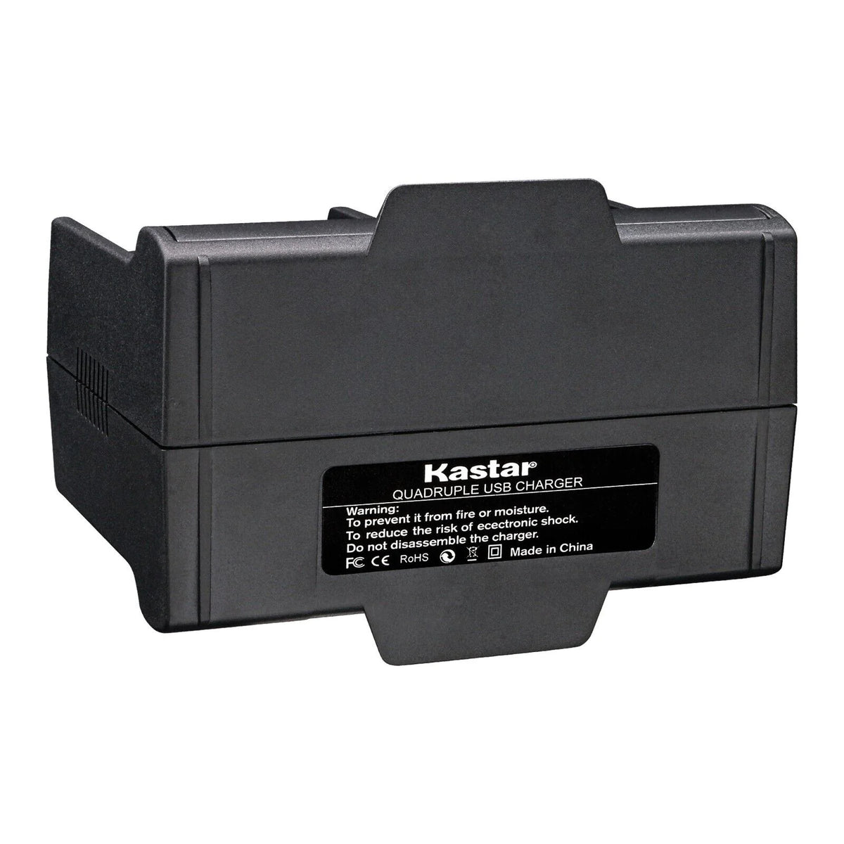 2-Pack Battery and Quadruple Charger E54088
