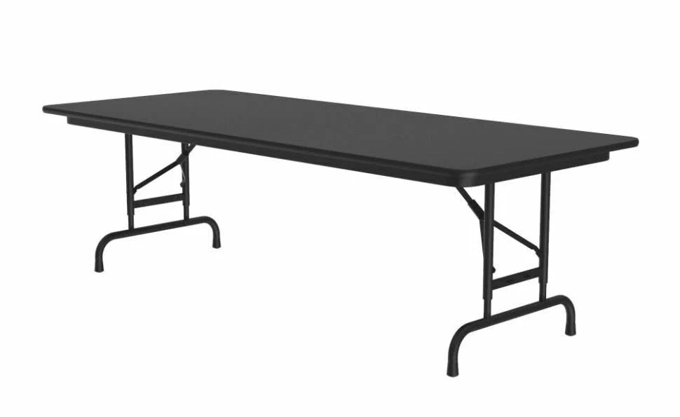 Yellow Adjustable Height Folding Table D642491