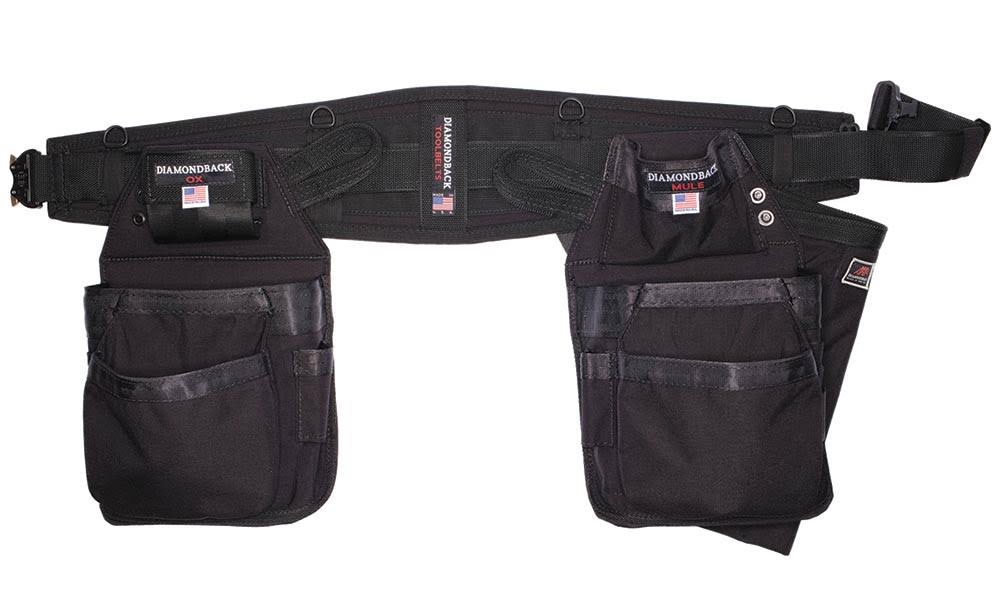 Black Medium Carpenter Tool Belt G337