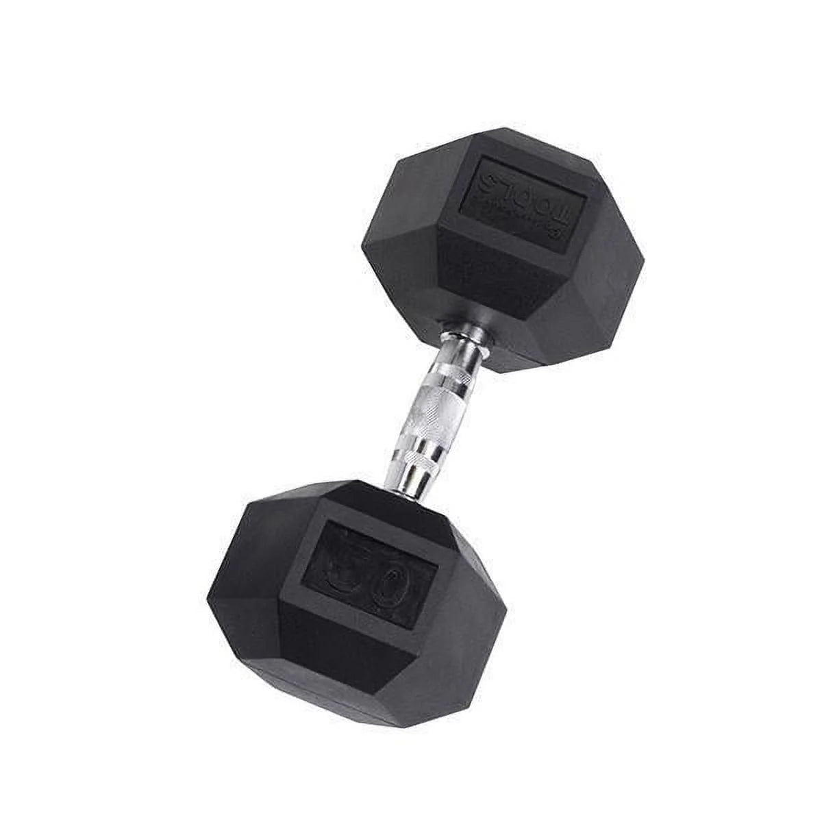 Rubber Coated Hex Dumbbells 35 lb U88174
