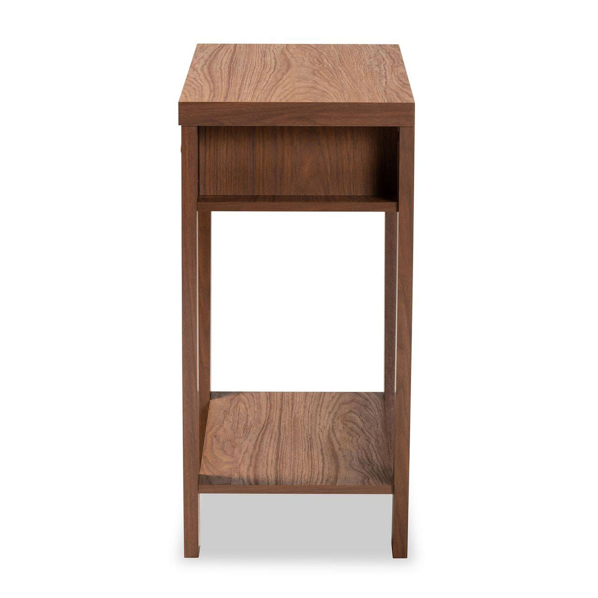 Walnut Brown 2-Drawer Console Table W26300