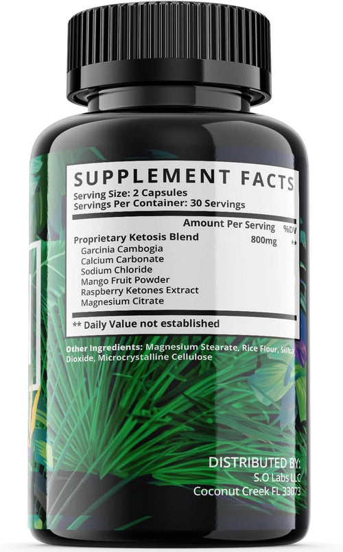 180 Capsules Keto Weight Loss Dietary Supplements Y455243