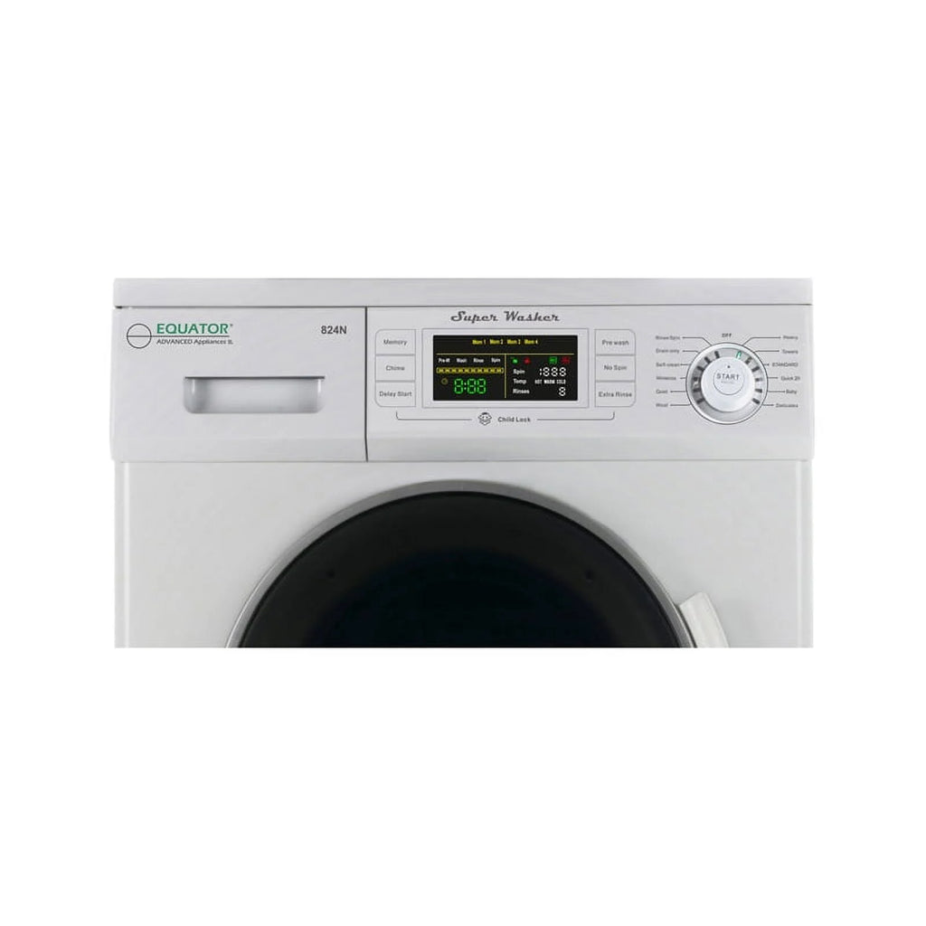 13 lbs Compact 110V Washer 1200 RPM 12 Programs U506324