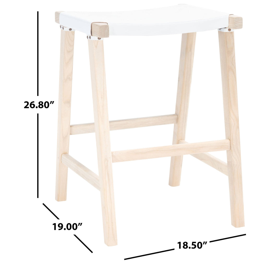 Black Rectangle Counter Stool Q11672