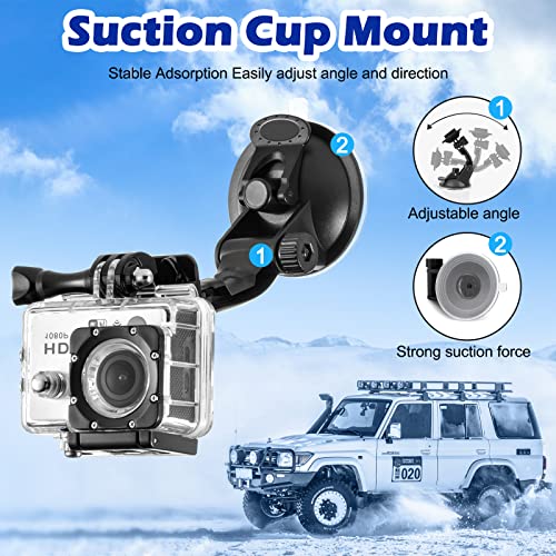 Action Camera Accessories Kit Black Silver N42313