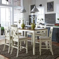 7 Piece Dining Set Brown/Cream Z565