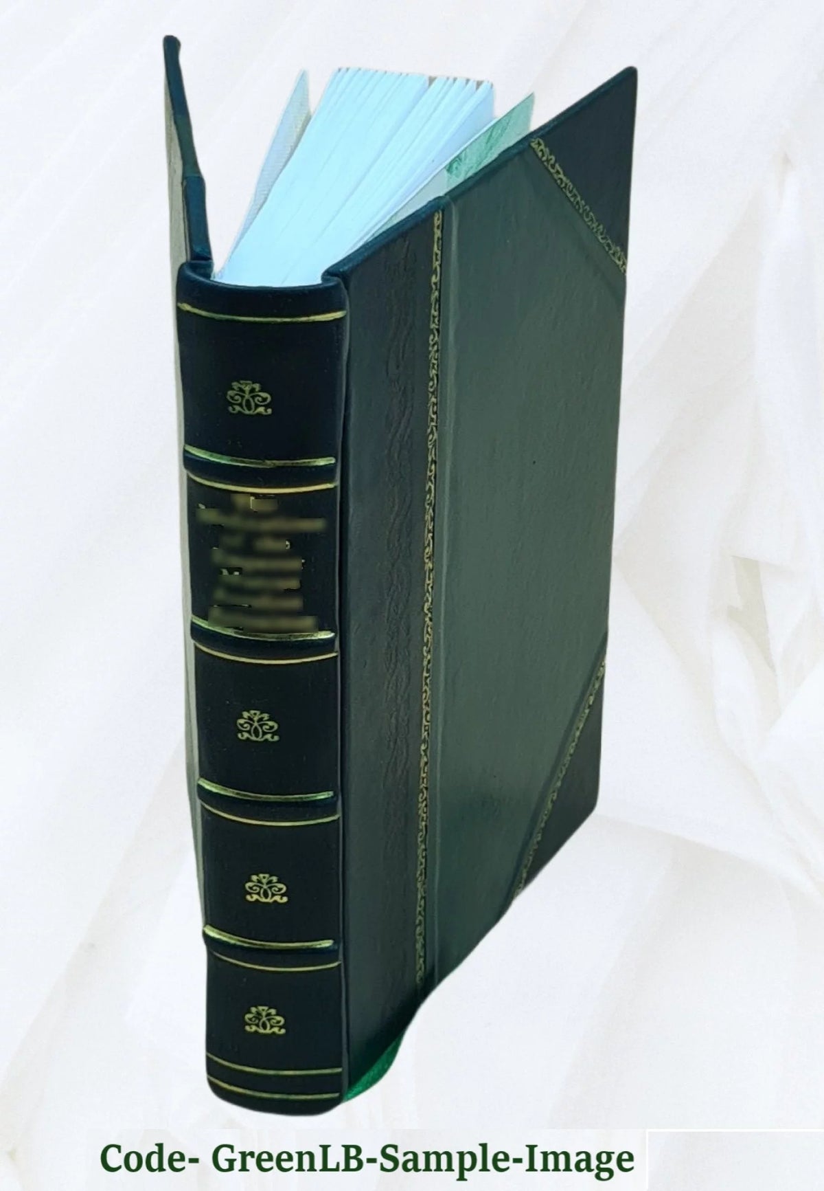 1915 Leather Bound Book J7866