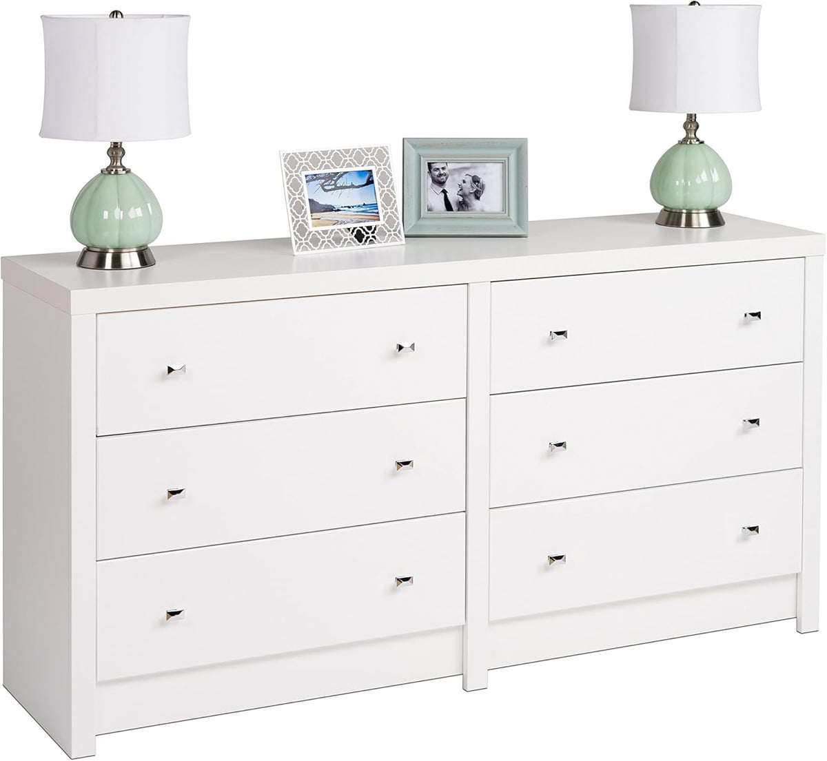 White 6-Drawer Dresser I778402