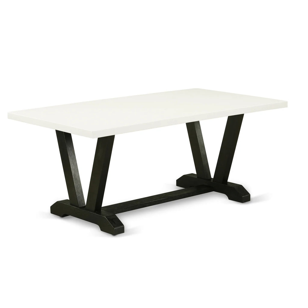 6-Pc Mid Century Dining Table Set U273