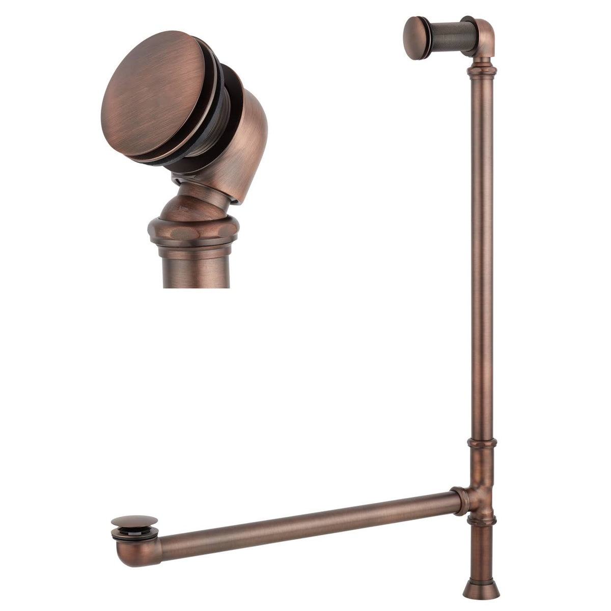 Pop-Up Tub Drain with Swivel Head W75169